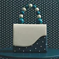 MONA BEADED LUNCH BAG VERDE - Miniatura 2