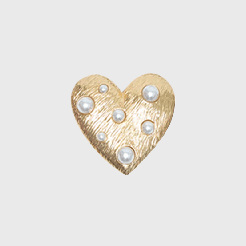 HEBILLA | CORAZÓN PERLAS DORADO 1