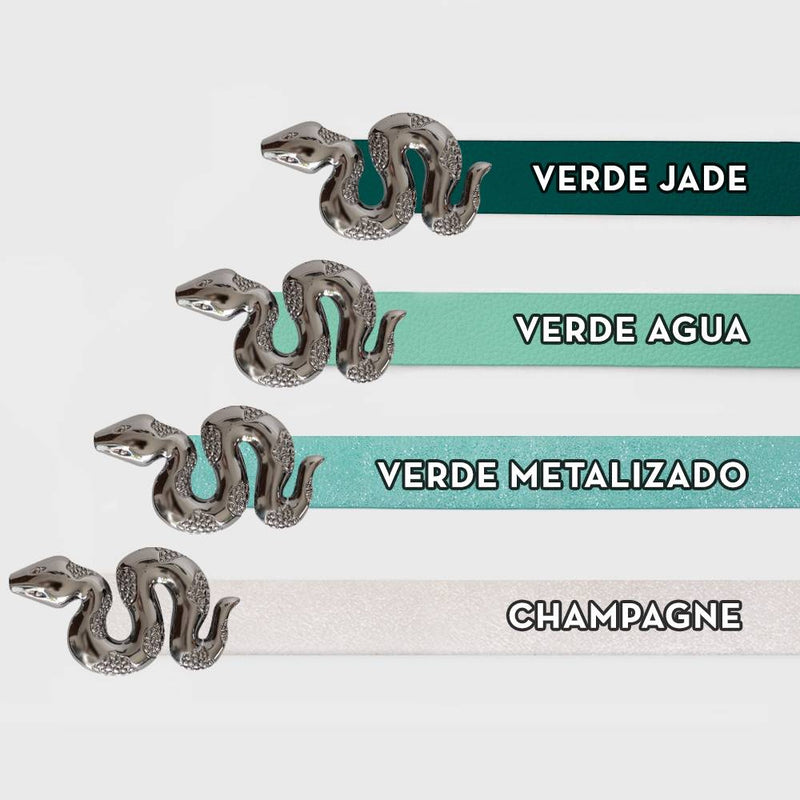 CORREA SERPIENTE NEGRO 9