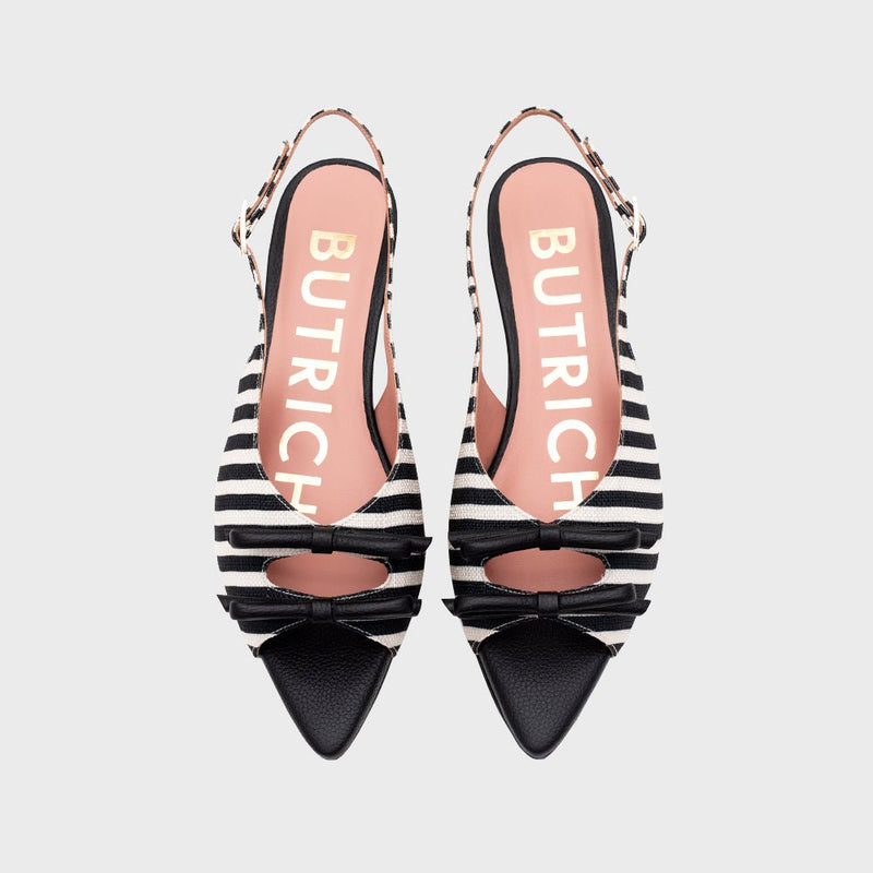 EUGENIA FLAT SLINGBACK NEGRO 3