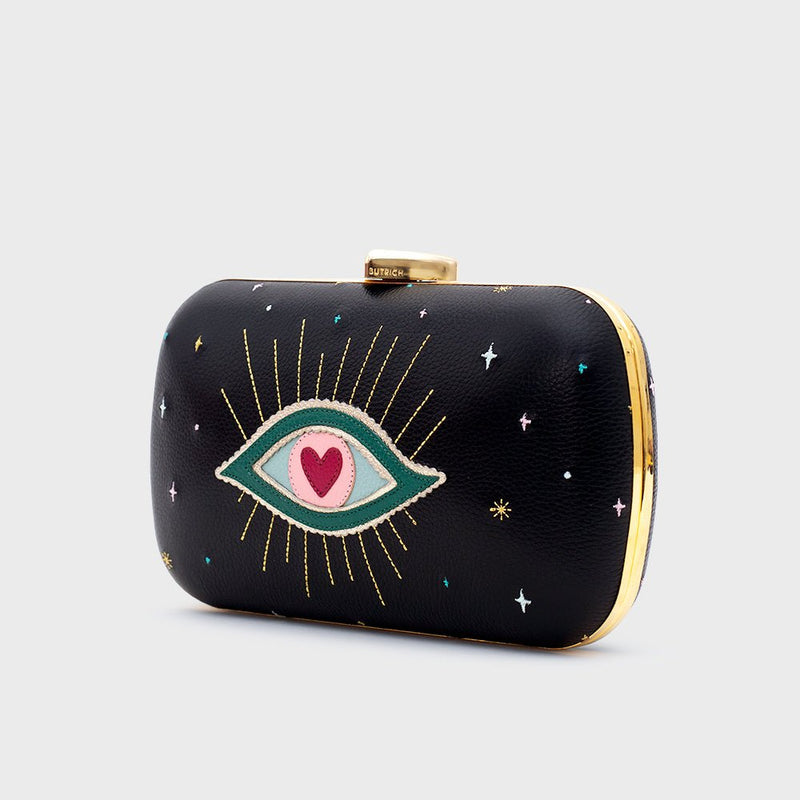 CLUTCH PILLBOX SHAZAM NEGRO 5