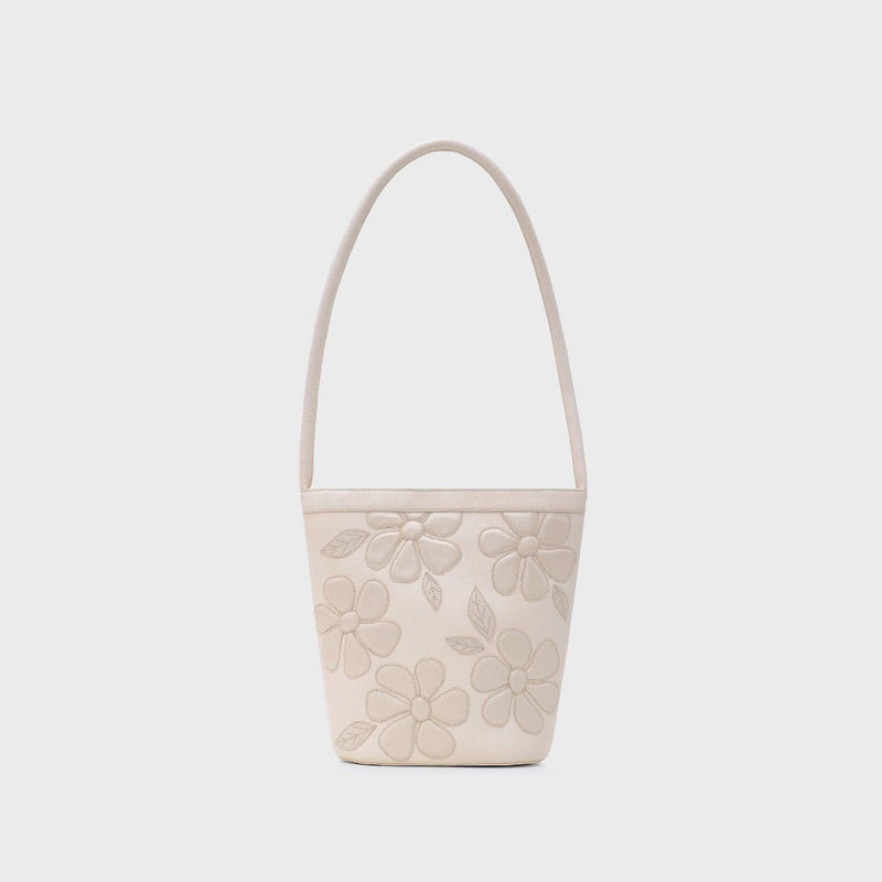 JANIA BUCKET BAG HUESO 1