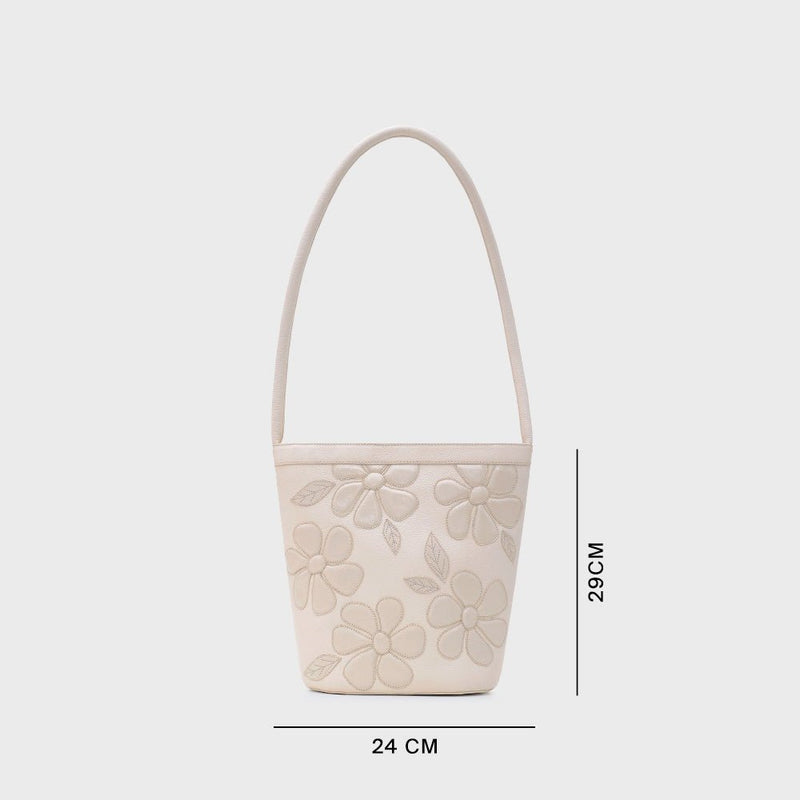 JANIA BUCKET BAG HUESO 4
