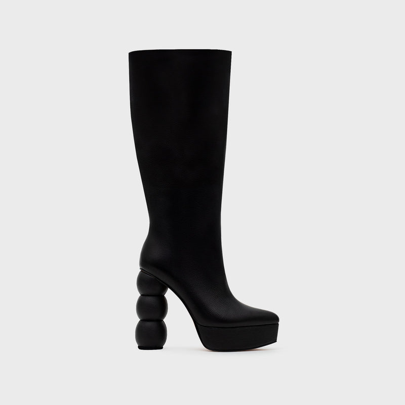 BOTA PLATAFORMA MALIA NEGRO 1