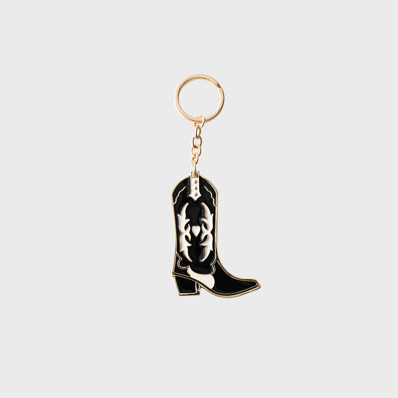 KEYCHAIN LUCKY HEARTS NEGRO 1