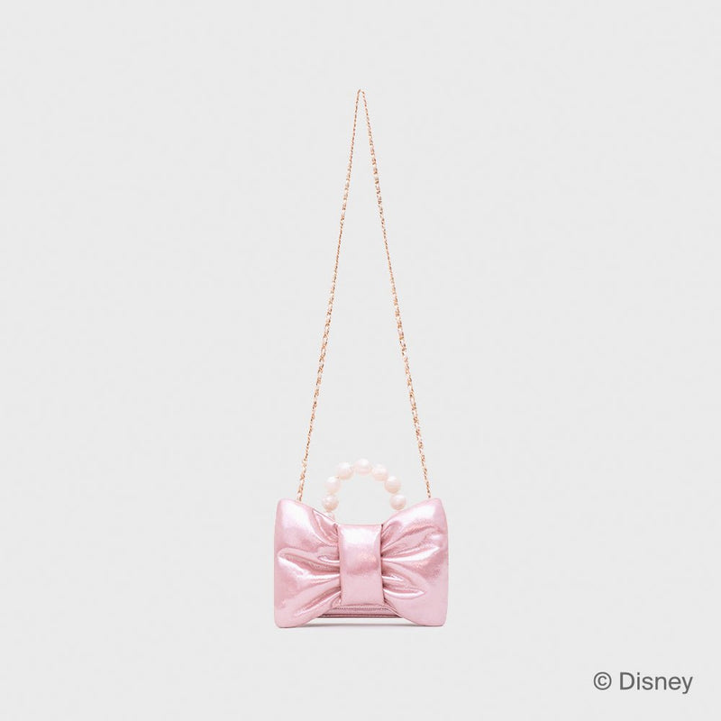 MARIE BOW BAG ROSA GLITTER 2