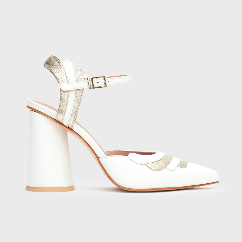 MILENA PUMP BRIDE HUESO 1
