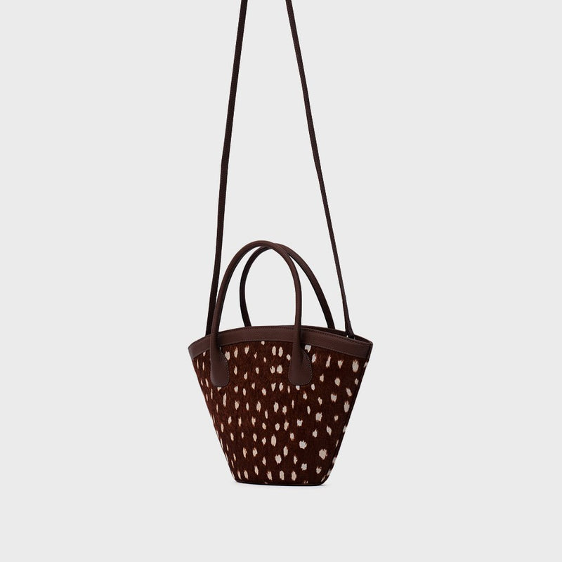 SASKIA TRAPEZE BAG MARRÓN 5