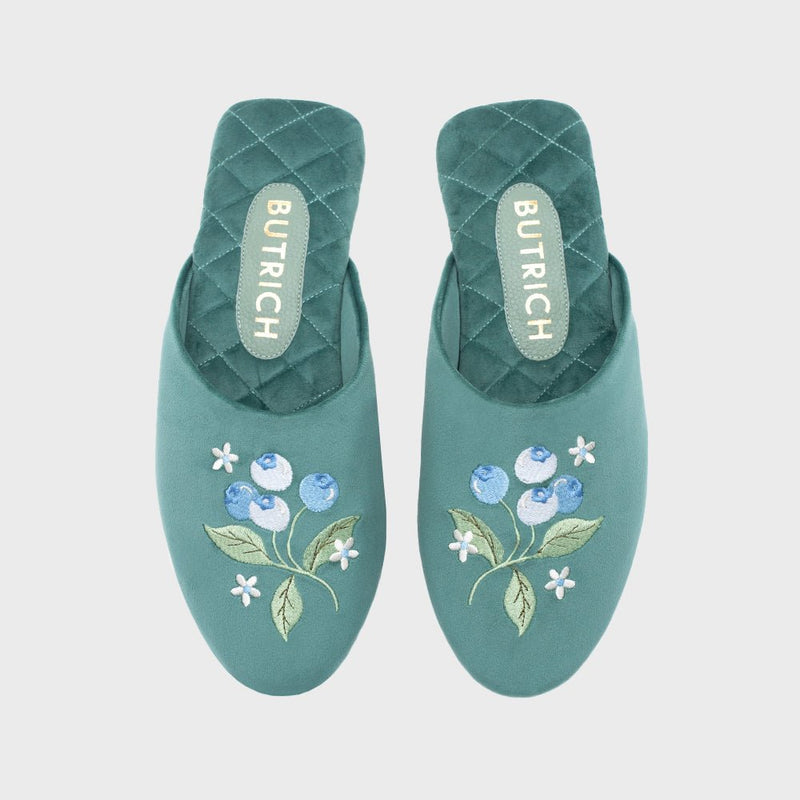 SUNDAE BLUEBERRY SLIPPER VERDE 1