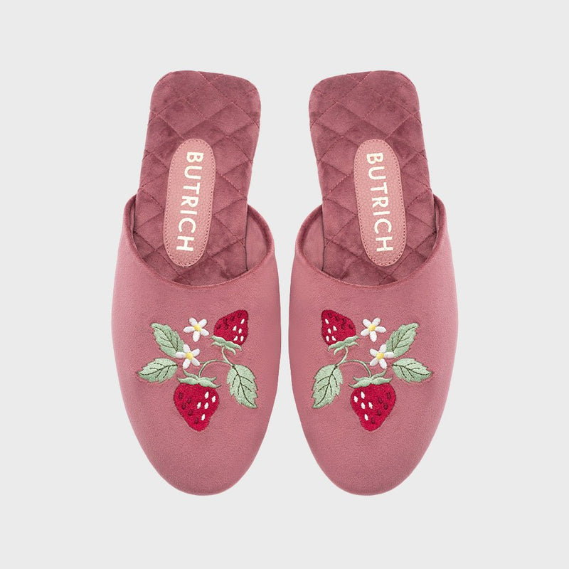 SUNDAE STRAWBERRY SLIPPER ROSA OSCURO 1