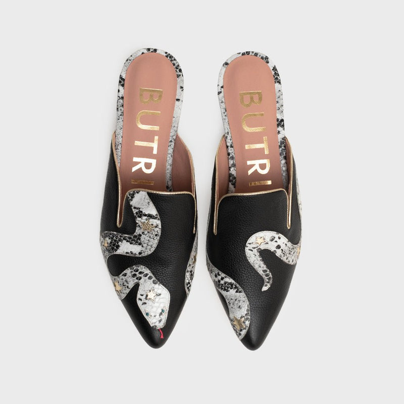 ANACONDA MULE FLAT NEGRO 4