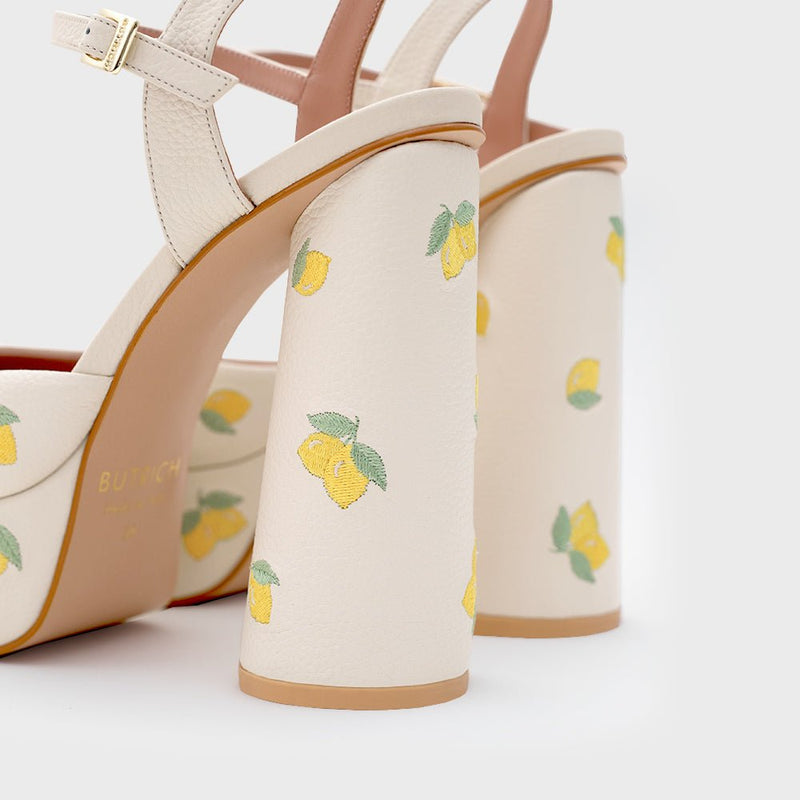 NINETTE LEMON PLATAFORMA HUESO 2
