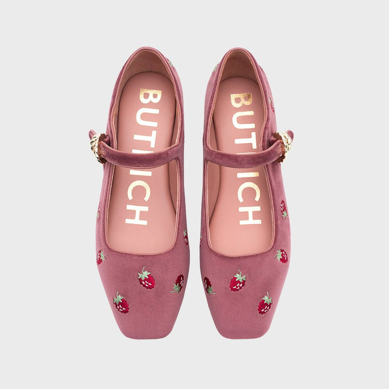 NINETTE RASPBERRY FLAT ROSA OSCURO 4