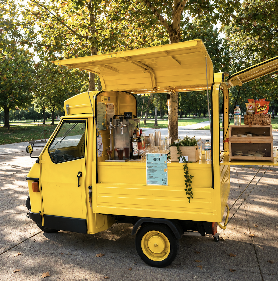 Bubble Truck: o Mobile Bar Vintage que transforma qualquer evento