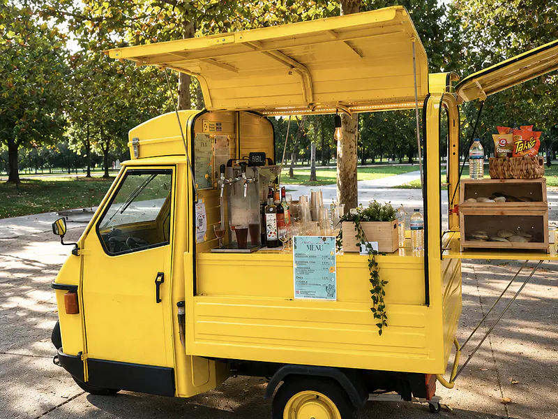 Bubble Truck: o Mobile Bar Vintage que transforma qualquer evento