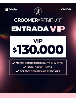 Groomer experience VIP 