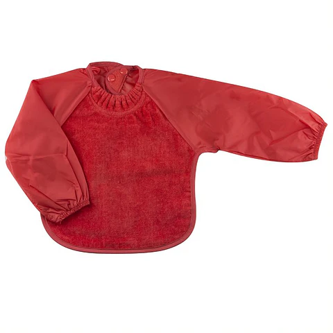 Babete com mangas Vermelho