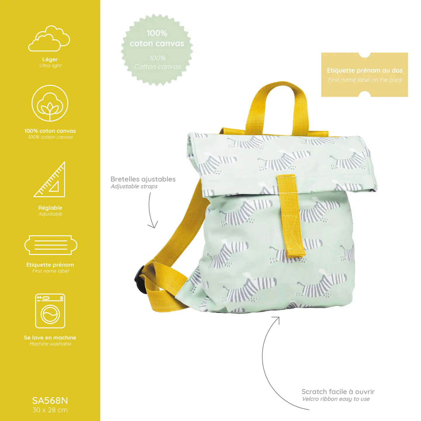Mochila Zebra 6