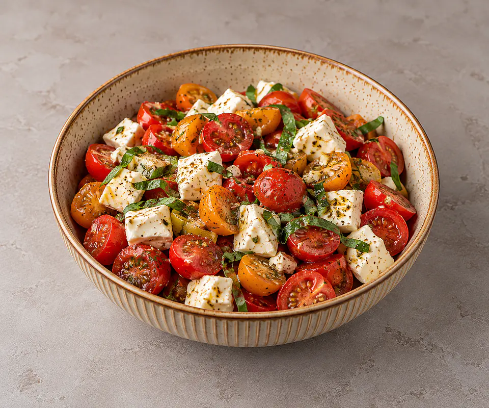 Tomates Cherry con queso chacra  1