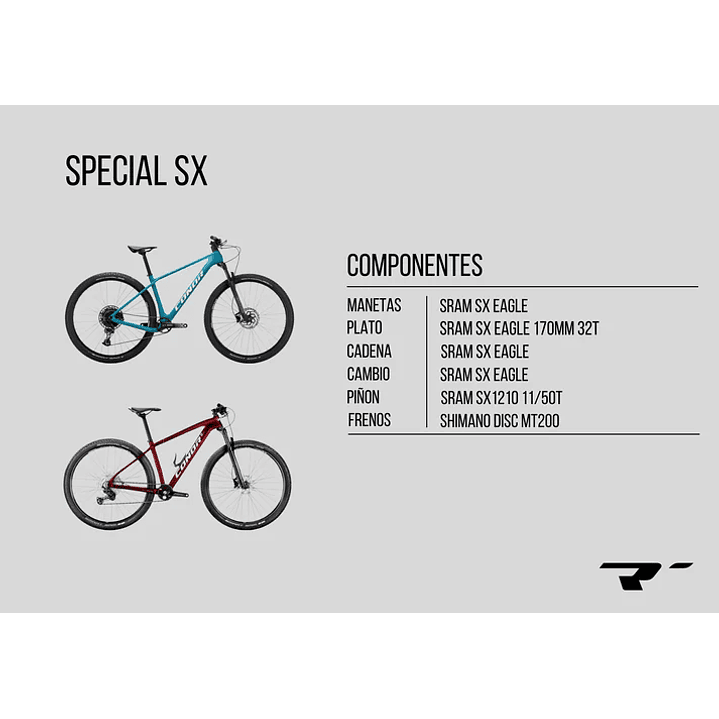 SPECIAL SX EAGLE 12s RED MD/430 CARBONO 2