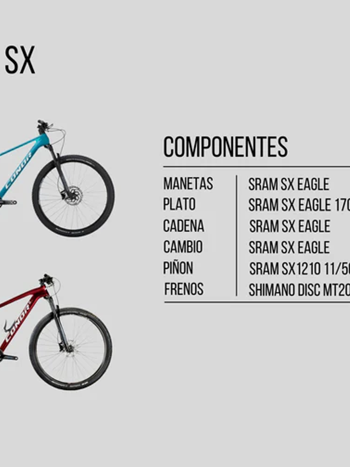 SPECIAL SX EAGLE 12s RED MD/430 CARBONO 2