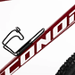 CONOR CONOR 950 29″ Cues 11s DARK RED LA/480mm ALUMINIO - Miniatura 2