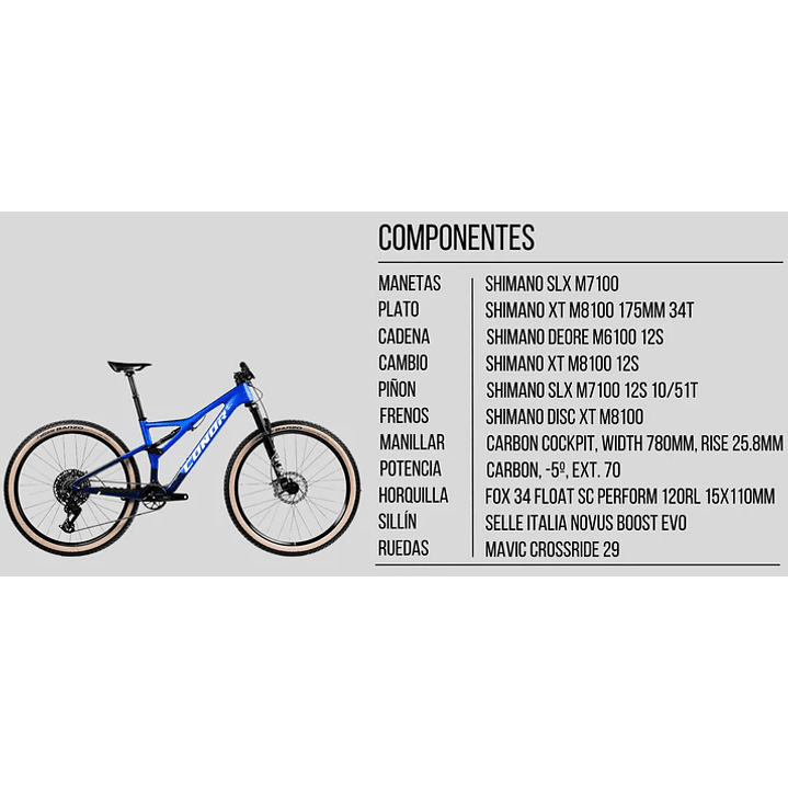 THUNDER XT 29″ 12s BLUE 5