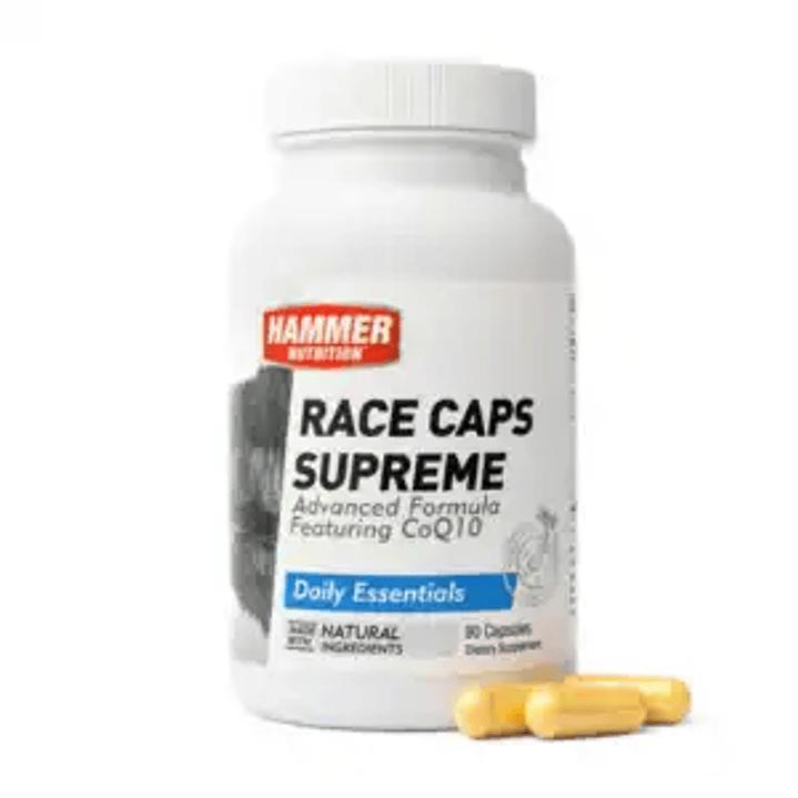 Energia y Recuperación – RACE CAPS SUPREME – HAMMER NUTRITION 1