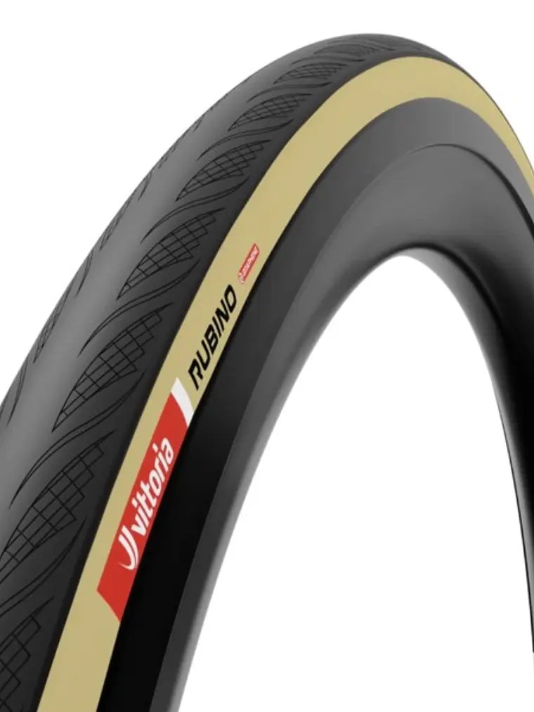 NEUMÁTICO VITTORIA RUBINO V 700X28 FOLD TAN-BLK-BLK G2.0 TUBE TYPE / FOLDABLE 1