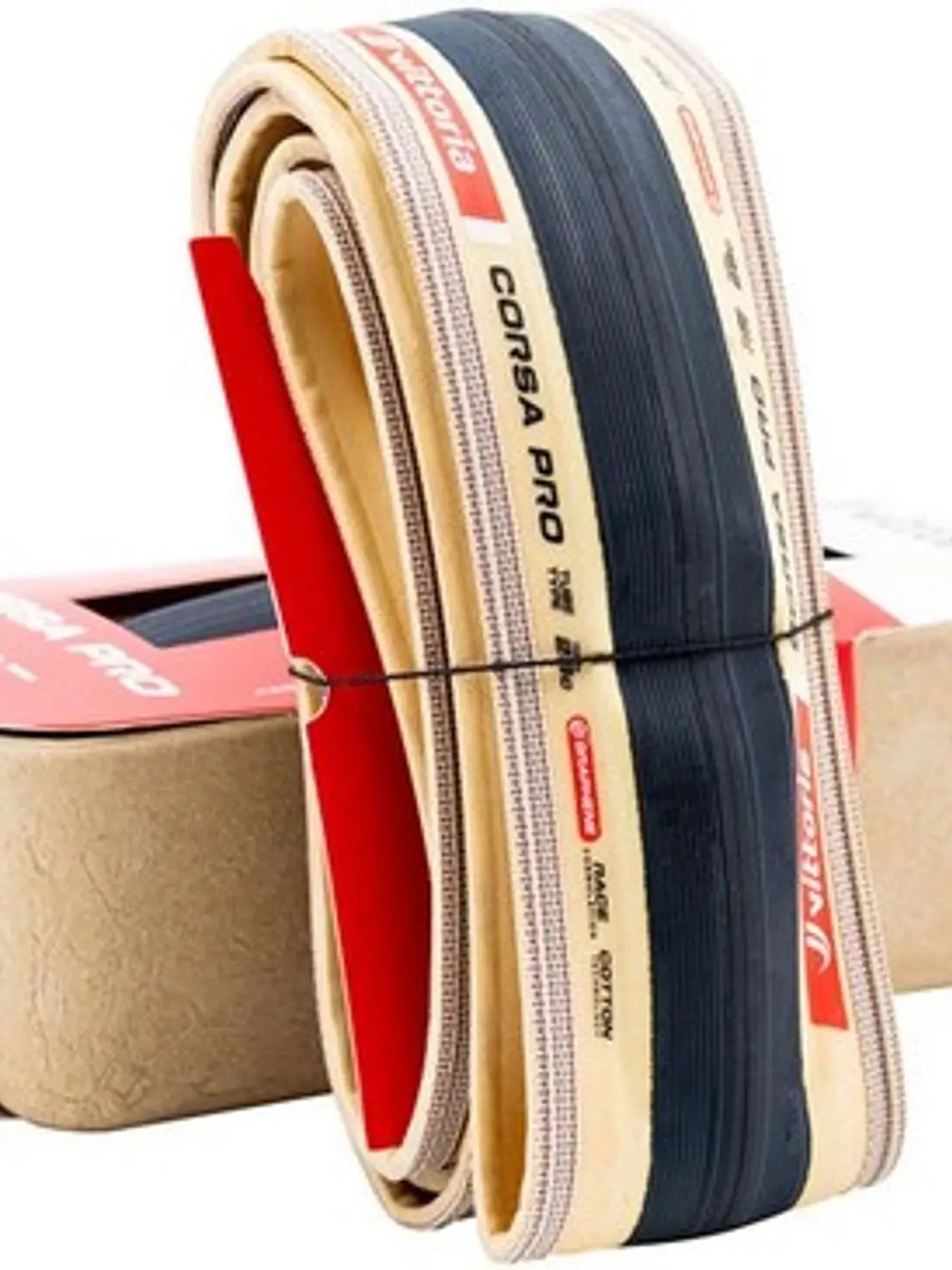 Neumático Vittoria Corsa Pro 700x28 Tube Type Cotton Tan 1