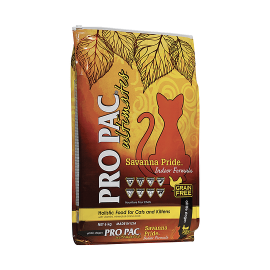 Alimento Gato Pro Pac Ultimates Savanna Pride