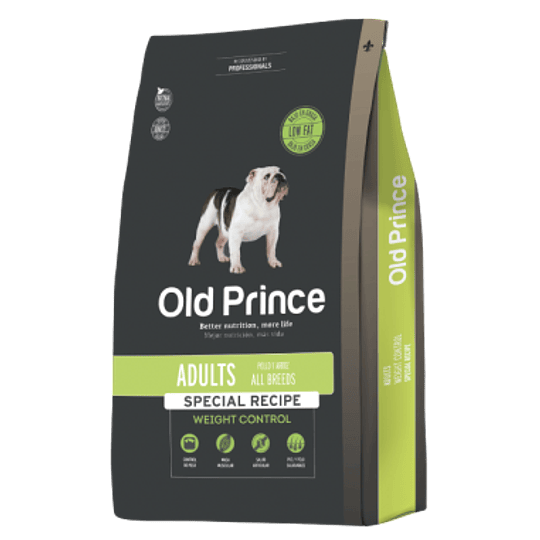 Alimento Perro Old Prince Weight Control 15kg.