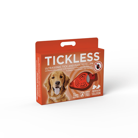 Tickless - Repelente ultrasónico de garrapatas y pulgas para mascotas