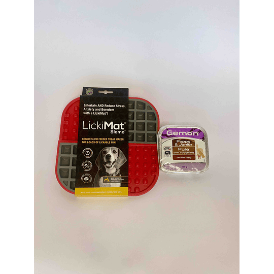 Lickimat SLOMO + PATÉ + Empaque de regalo