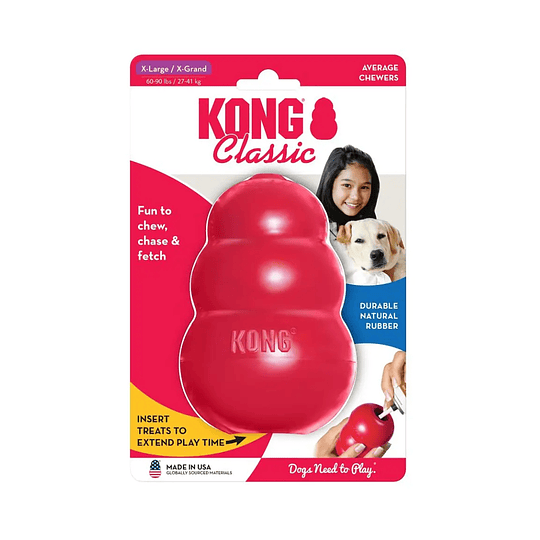 KONG CLASSIC + PATÉ + Empaque de regalo