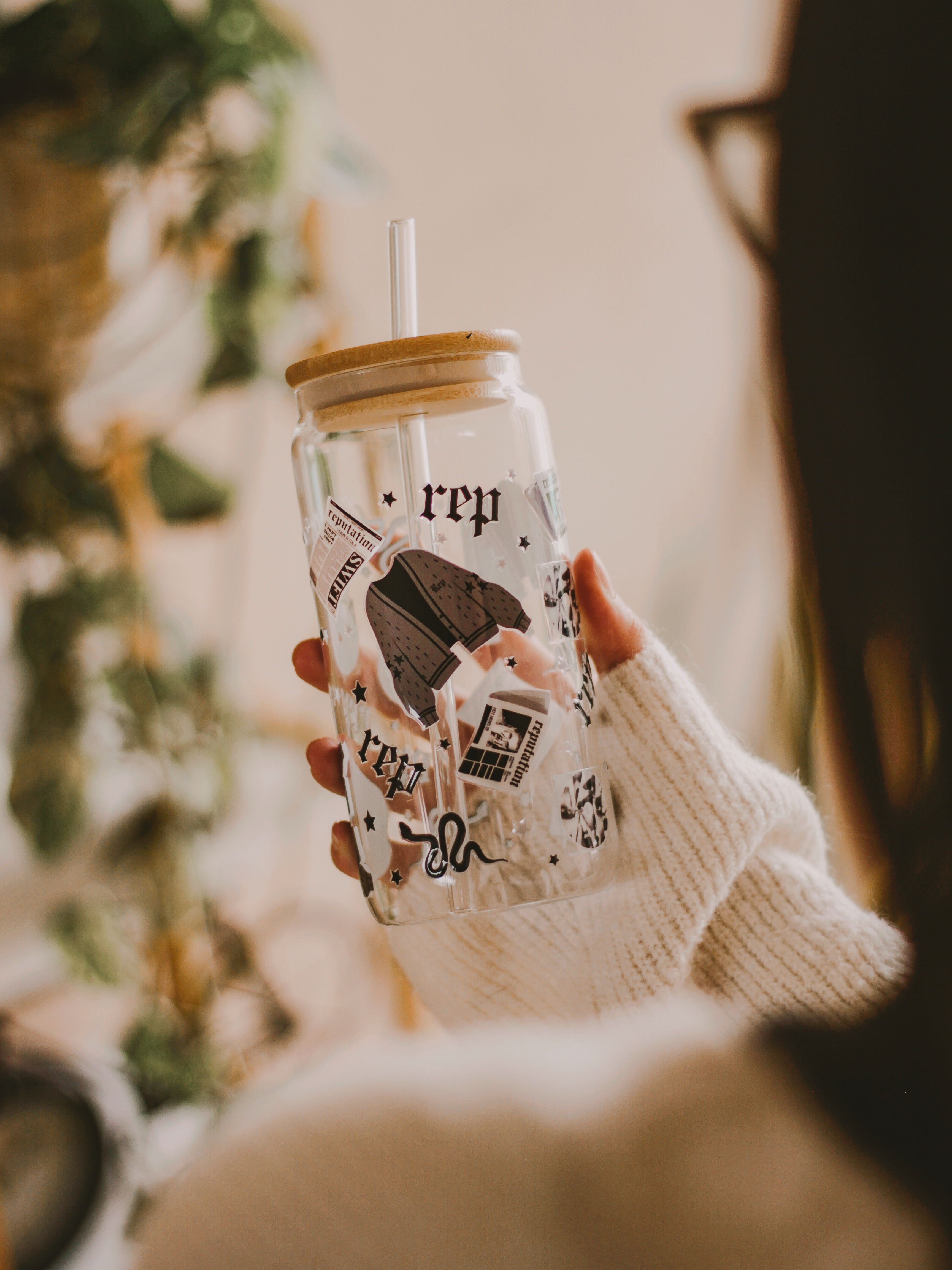 VASO DE VIDRIO REPUTATION TS 550 CC.