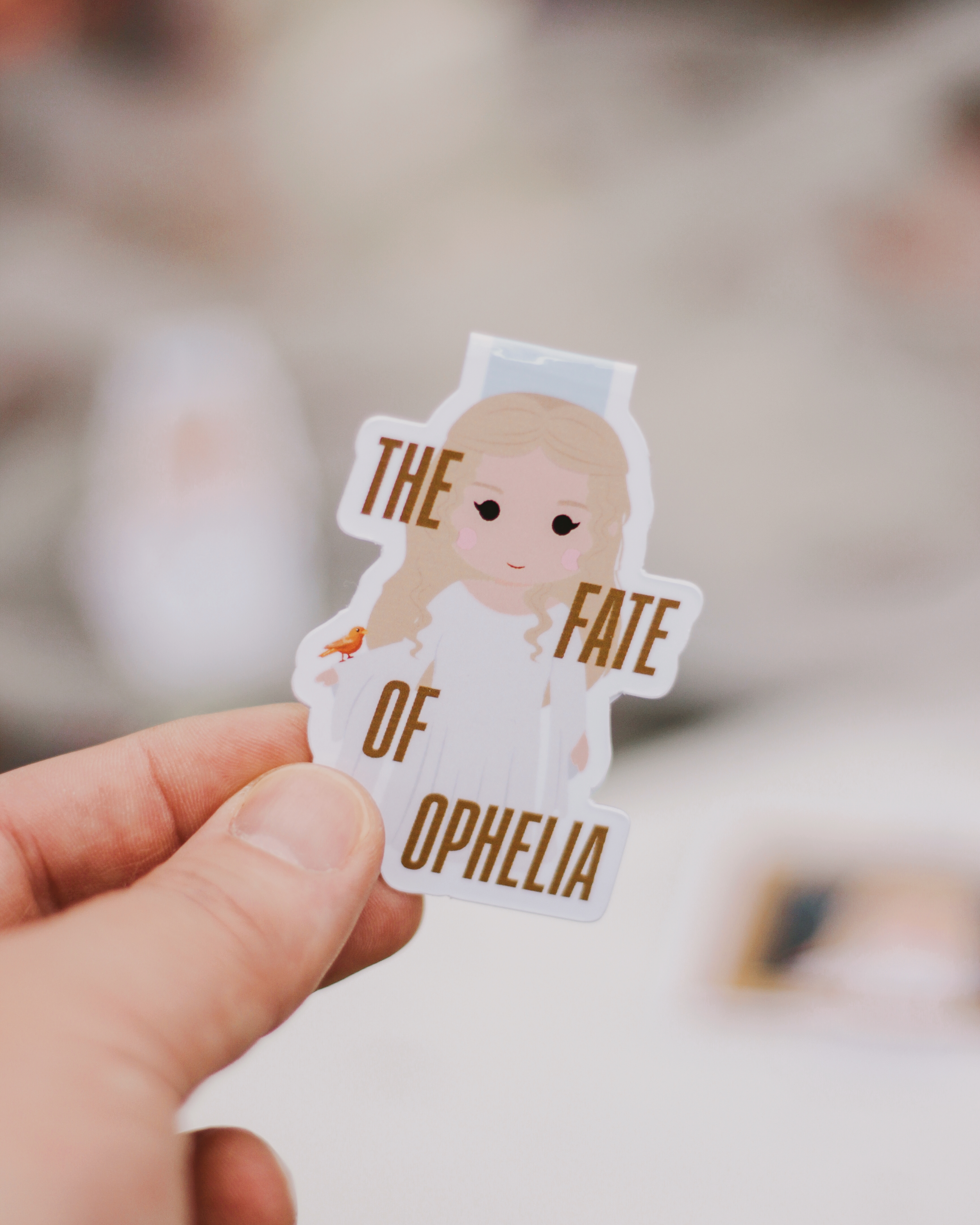 MARCAPÁGINAS MAGNÉTICOS THE FATE OF OPHELIA TS