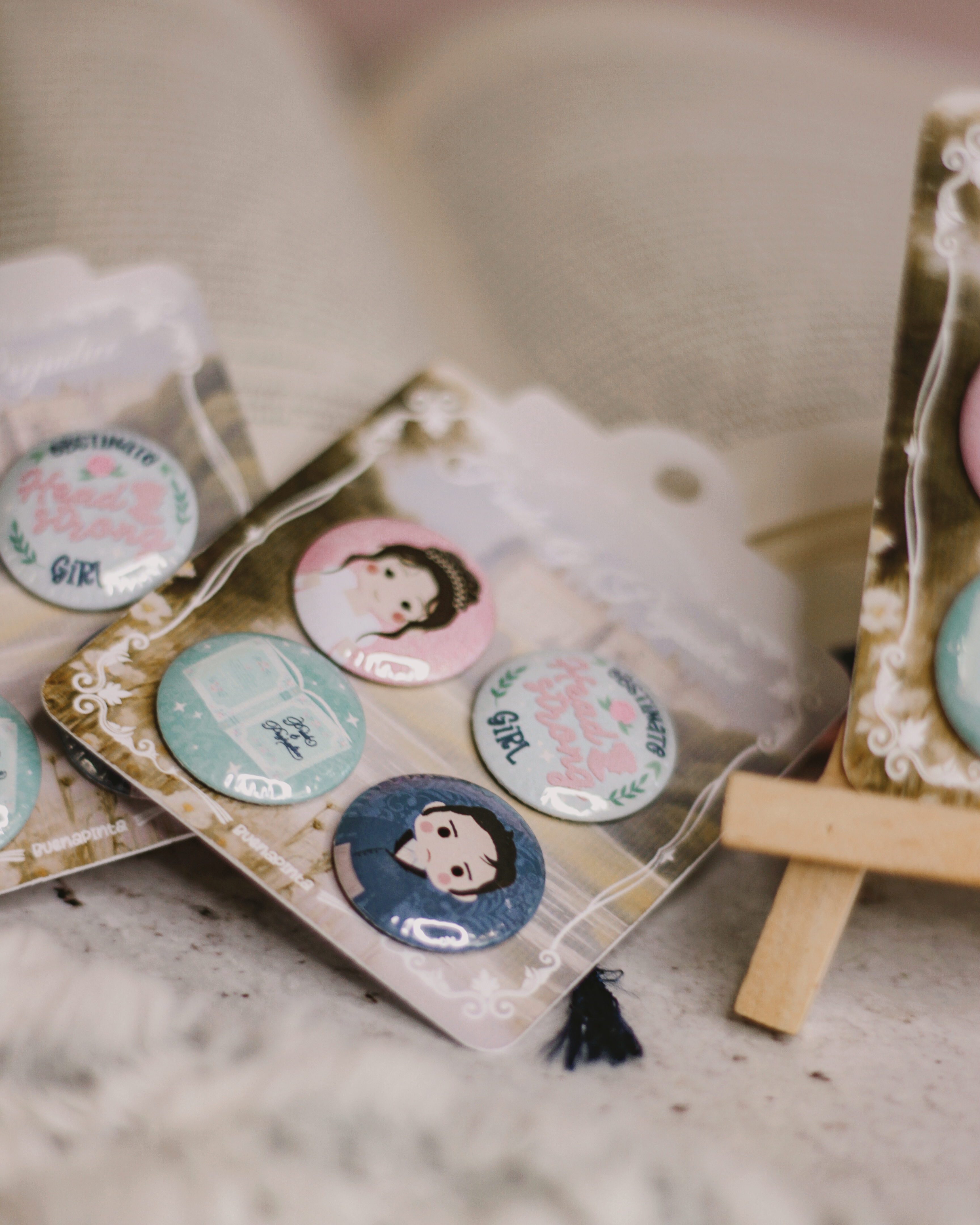 Set de Chapitas Orgullo y Prejuicio