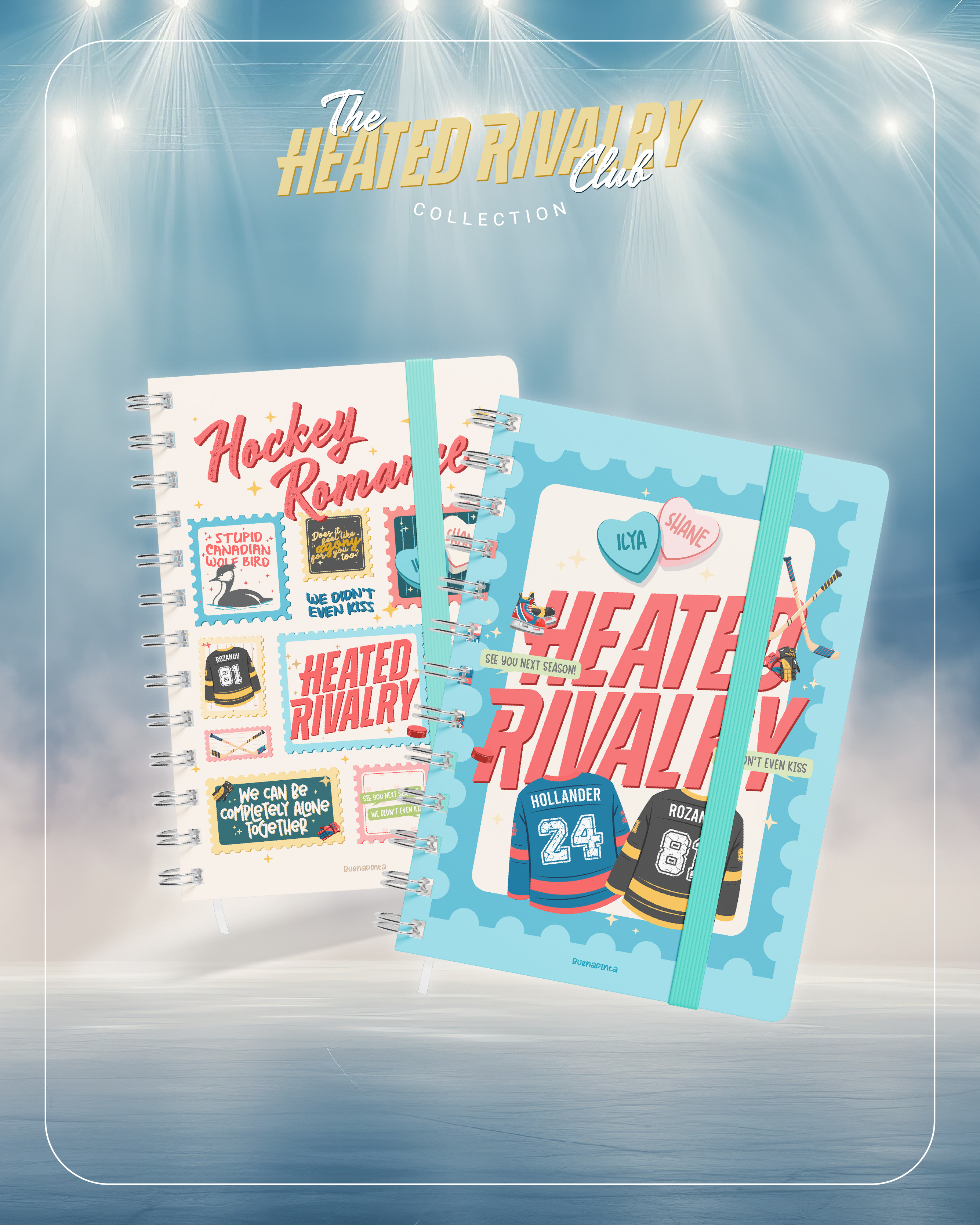 CUADERNOS HEATED RIVALRY