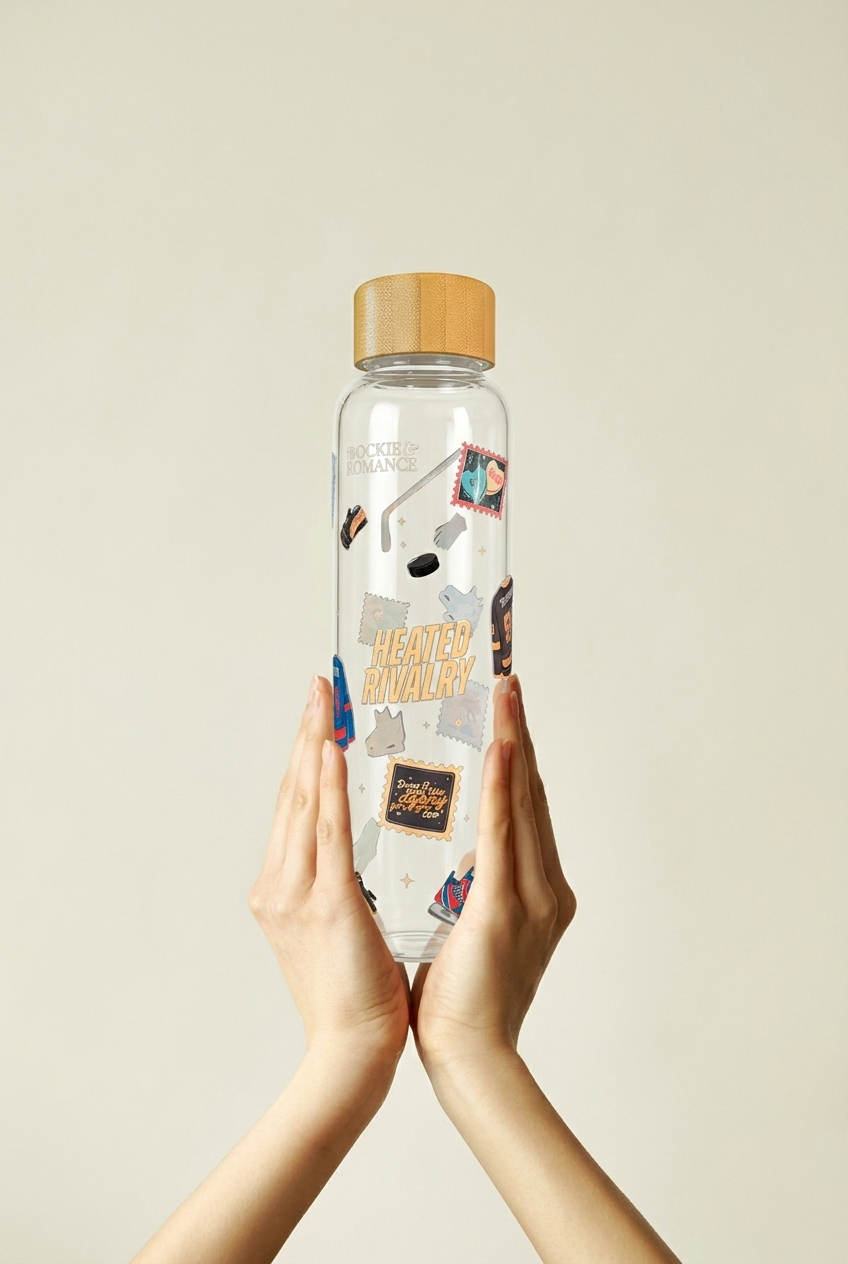 BOTELLA DE VIDRIO HEATED RIVALRY