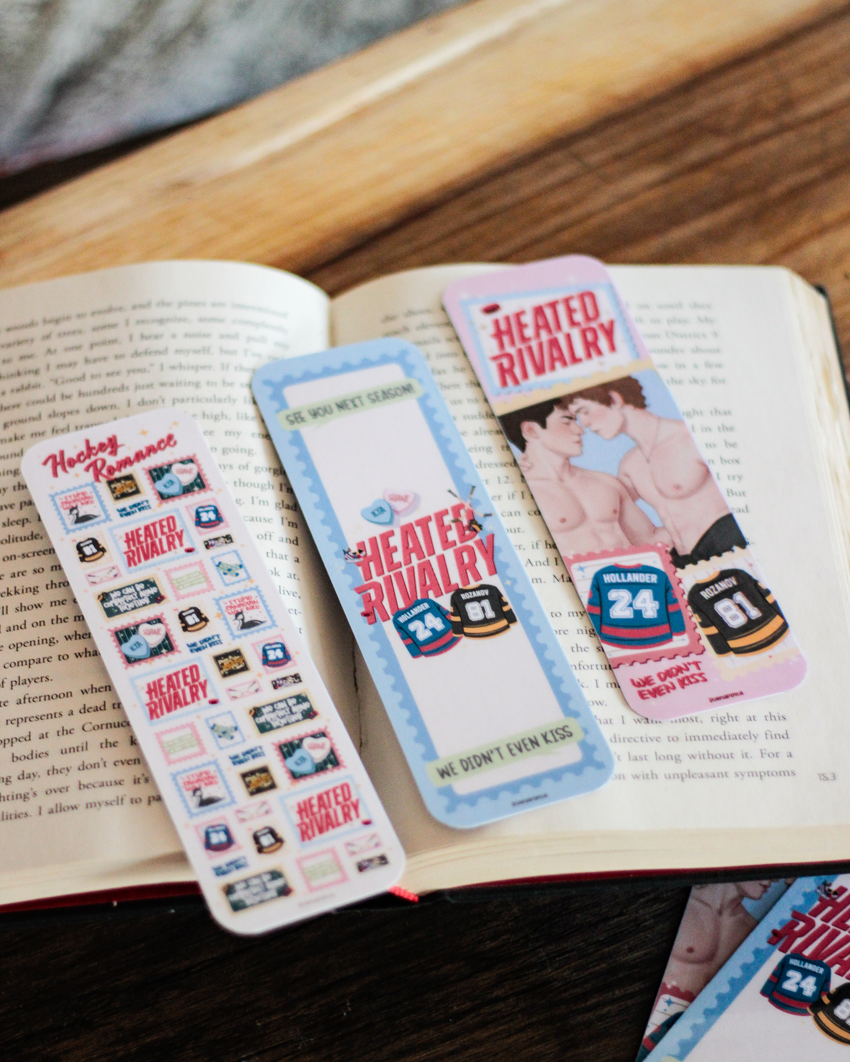 MARCAPÁGÁINAS TRADICIONALES HEATED RIVALRY