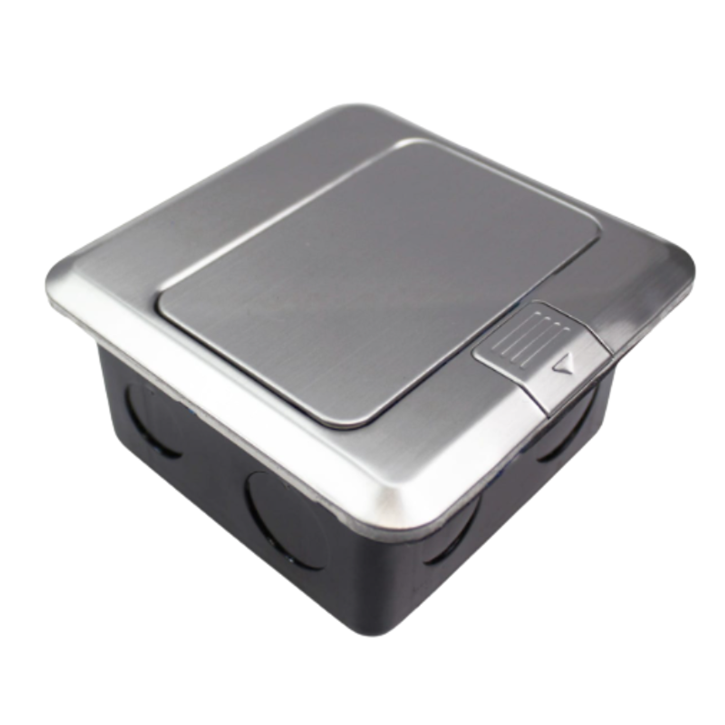 Caja De Piso Pop-Up Metálica 2 Enchufes 10/12a Stanford  2