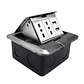 Caja De Piso Pop-Up 2 Enchufes 10/16A + 2 Toma USB Stanford  - Miniatura 1