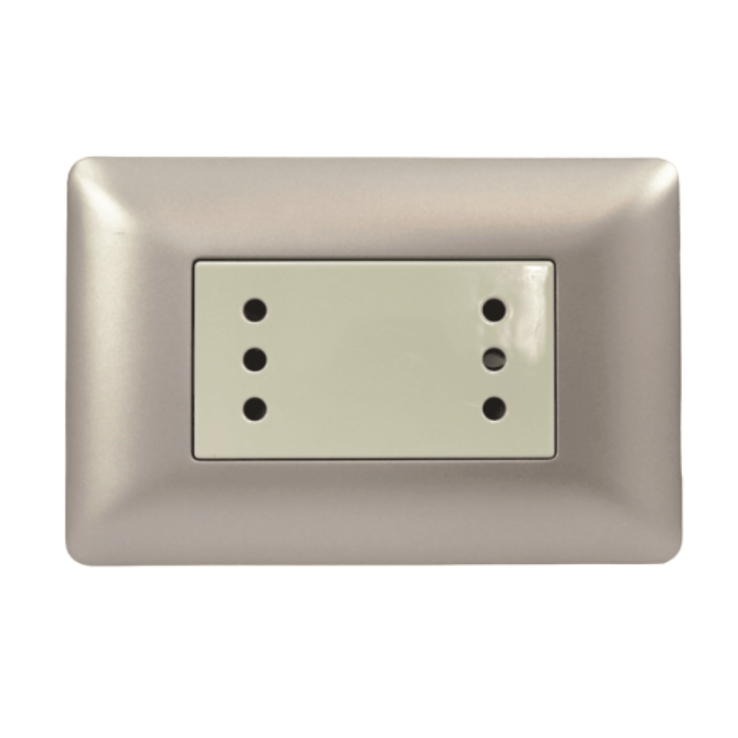 Tomacorriente Doble Compacto 10A 220V Champ 3927 STANFORD 2