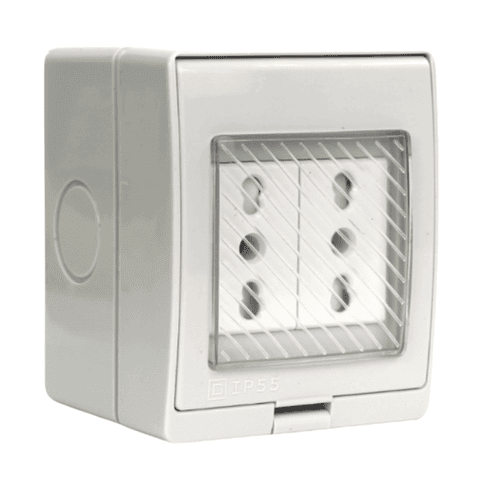 Hydrobox s/p Tomacorriente doble 10/16a Stanford