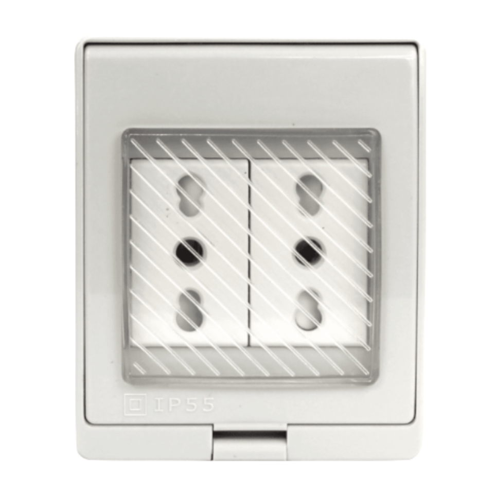 Hydrobox s/p Tomacorriente doble 10/16a Stanford 2