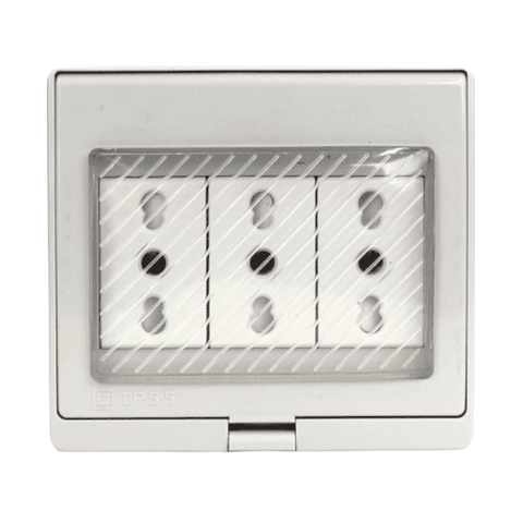 Hydrobox s/p Tomacorriente triple 10/16a Stanford