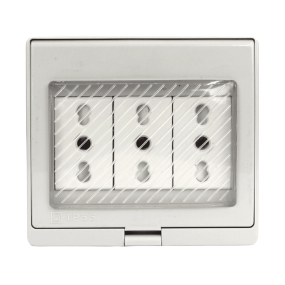 Hydrobox s/p Tomacorriente triple 10/16a Stanford 2