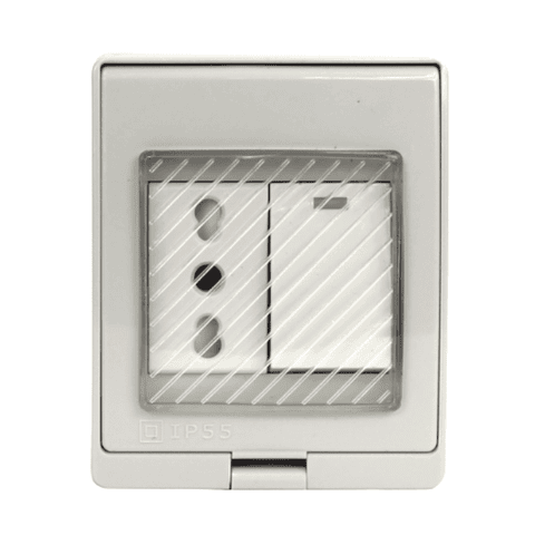 Hydrobox s/p Tomacorriente 10/16a + interruptor 9/12 Stanford