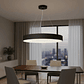 Lampara Led Colgante Redonda Moderna 60cm 50w LUZ 3000K 4000K 5700K  - Miniatura 3